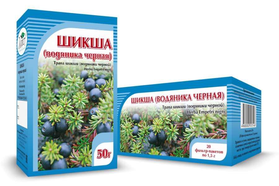 Шикша,трава водяники черной, 20 ф/пак, 30гр