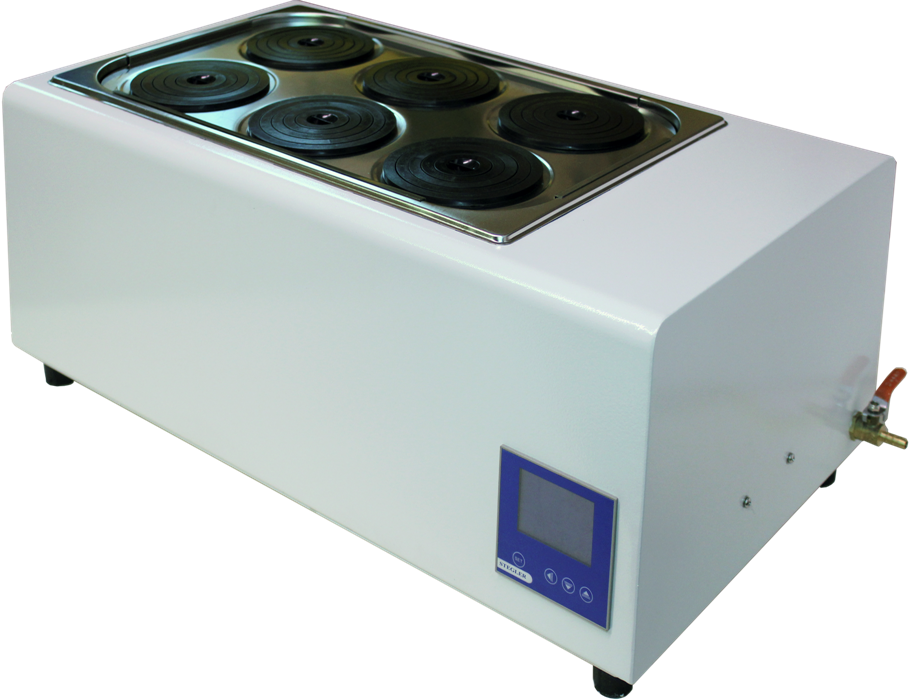 Баня водяная лабораторная ТБ-6А (6-мест, до 100°С)