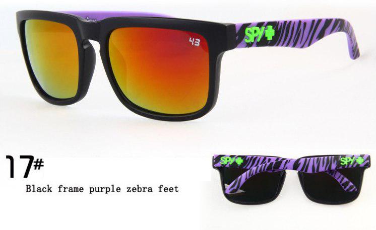 Солнцезащитные очки SPY+  сиреневая зебра