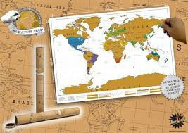 Скретч-карта мира True map