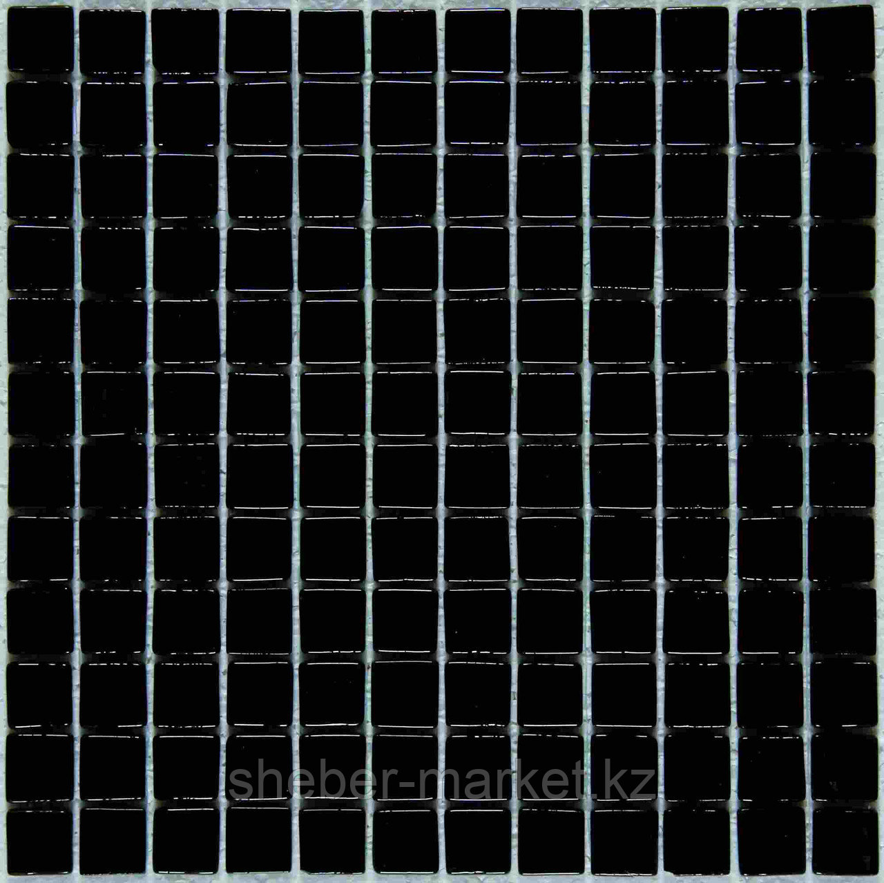 Мозаика стекло черная - фото 1 - id-p3678310