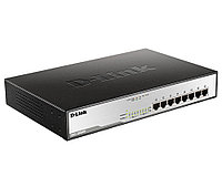 D-Link DGS-1008MP Коммутатор неуправляемый 8 портов 10/100/1000Base-T с поддержкой PoE