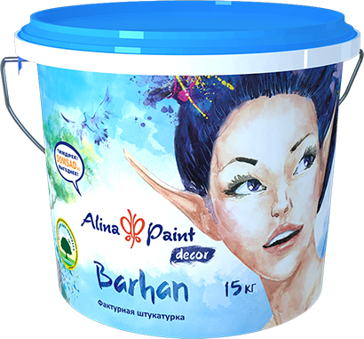 Декоративная штукатурка Barhan 15 кг купить в Павлодаре, фото 1