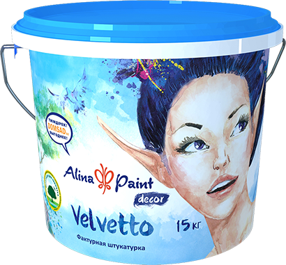 Декоративная штукатурка Velvetto 1 кг