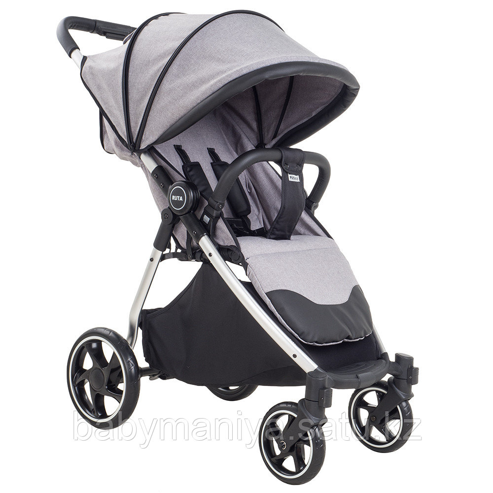 Прогулочная коляска Pituso Ruta Light beige / серый