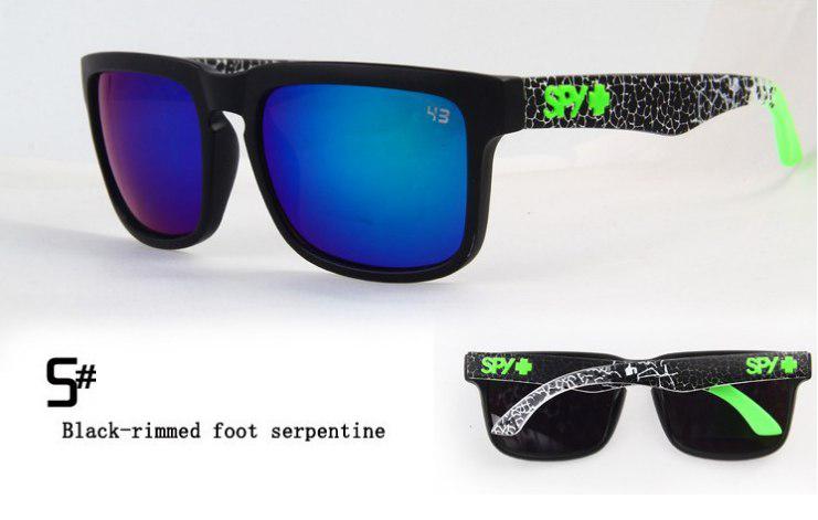 Солнцезащитные очки SPY+ Black-rimmed foot serpentine - фото 1 - id-p53941052