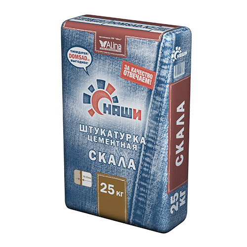 Штукатурка НАШИ "Скала " 30 кг, фото 1