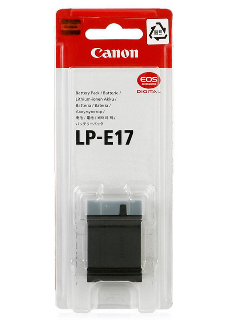 Аккумулятор Canon LP-E17 (оригинал) - фото 1 - id-p54014575