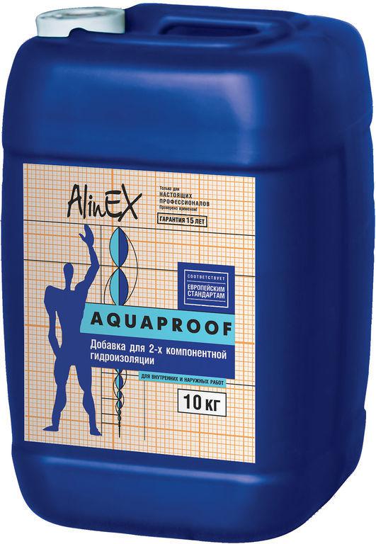 Жидкая добавка двухкомпонентная AQUAPROOF 10 л. купить в Павлодаре - фото 1 - id-p51992757