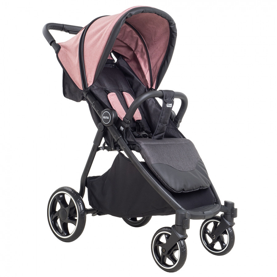 PITUSO Прогулочная коляска RUTA  DUSTY PINK/GREY