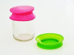 7369 FISSMAN Набор из двух крышек 11 см РОЗОВАЯ и ЗЕЛЕНАЯ (силикон)