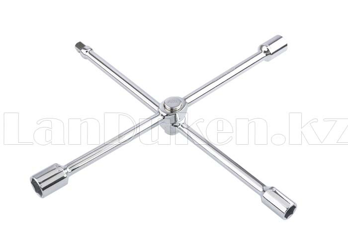 Ключ-крест баллонный, складной 17,19,21mm и 1/2", 406мм, хромир. 14250 (002) - фото 2 - id-p54036369