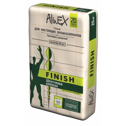 Шпатлевка AlinEX FINISH, 5кг, фото 1