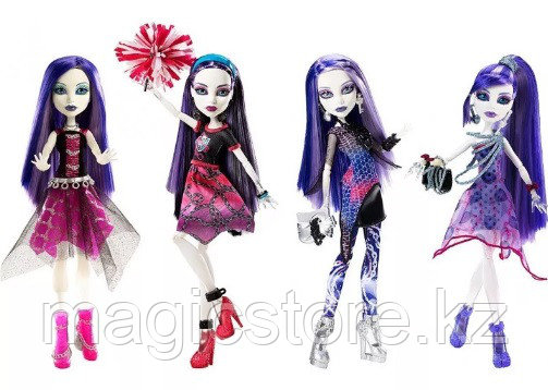 Кукла Monster High Спектра Вондергейст Они живые Ghouls Alive Spectra Vondergeist - фото 3 - id-p51629108