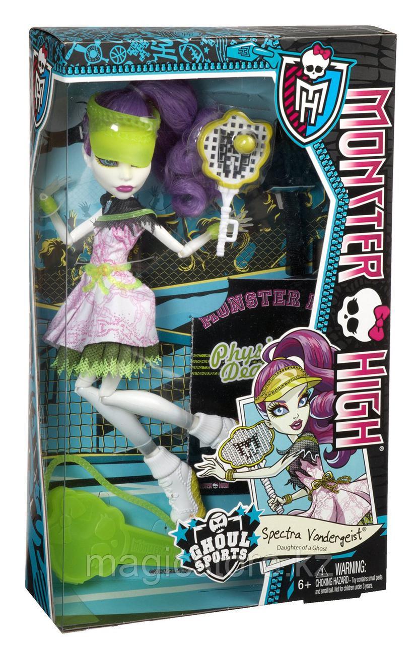 Кукла Monster High Спектра Вондергейст Спорт Монстров Spectra Vondergeist Ghoul Sports - фото 9 - id-p51629110