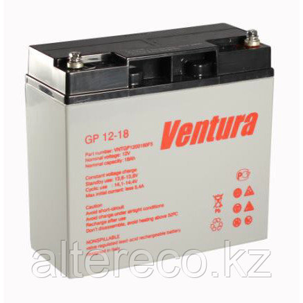 Аккумулятор Ventura GP 12-18 (12В, 18Ач), фото 2