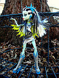 Кукла Monster High Фрэнки Штейн Супергерои Frankie Stein Superhero Voltageous, фото 6