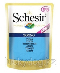 Schesir Паучи для котят с тунцом 100 гр.
