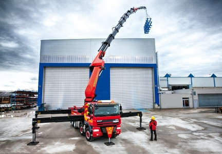 Кран манипулятор PK 200002 L SH HIGH PERFORMANCE