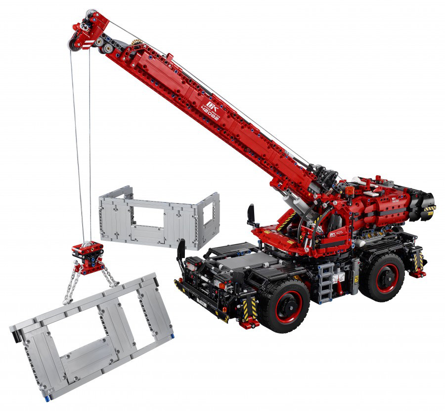 42082 Lego Technic Подъёмный кран для пересечённой местности, Лего Техник - фото 3 - id-p54070621