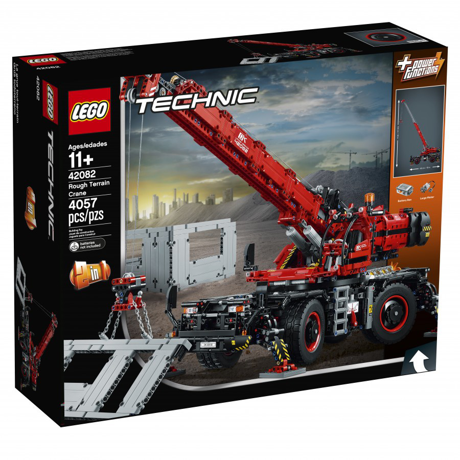 42082 Lego Technic Подъёмный кран для пересечённой местности, Лего Техник