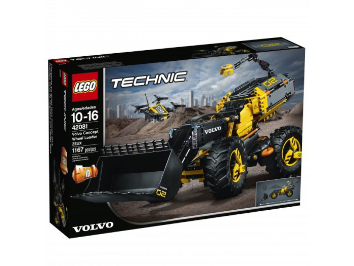 42081 Lego Technic VOLVO колёсный погрузчик ZEUX, Лего Техник