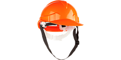 Каска защитная ЗУБР "МАСТЕР", оранжевая
