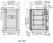 СО2 инкубатор с воздушной рубашкой Panasonic (Sanyo) MCO-18AC (MCO-18AC-PE), (170 л.)