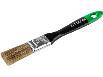 Кисть плоская STAYER "EURO", "AQUA" для воднодисперсионных и акриловых ЛКМ, искусств щетина, деревян ручка, 2" - фото 1 - id-p54074749