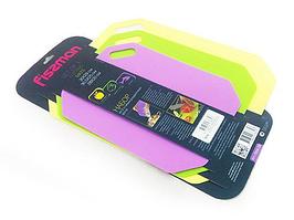 7834 FISSMAN Набор из 3 гибких разделочных досок разного размера 35х29 см; 30,5х25 см; 28x20 см (пластик)