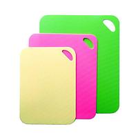 7833 FISSMAN Набор из 3 гибких разделочных досок разного размера 35х29 см; 30,5х25 см; 28x20 см (пластик)