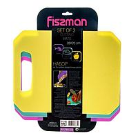 7831 FISSMAN Набор из 3 гибких разделочных досок 28x20 см (пластик)