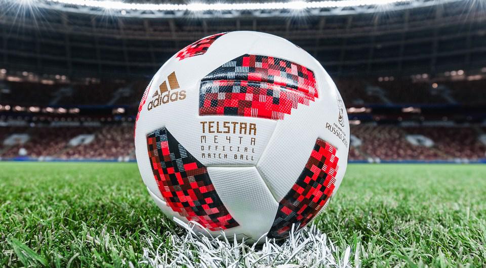 Футбольный мяч Adidas Telstar Russia 2018 - фото 2 - id-p44535565