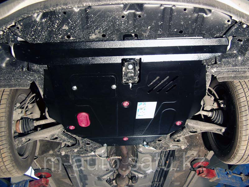 Защита картера двигателя и кпп на Volkswagen Polo/Фольксваген Поло 1994-2001 - фото 4 - id-p3692864