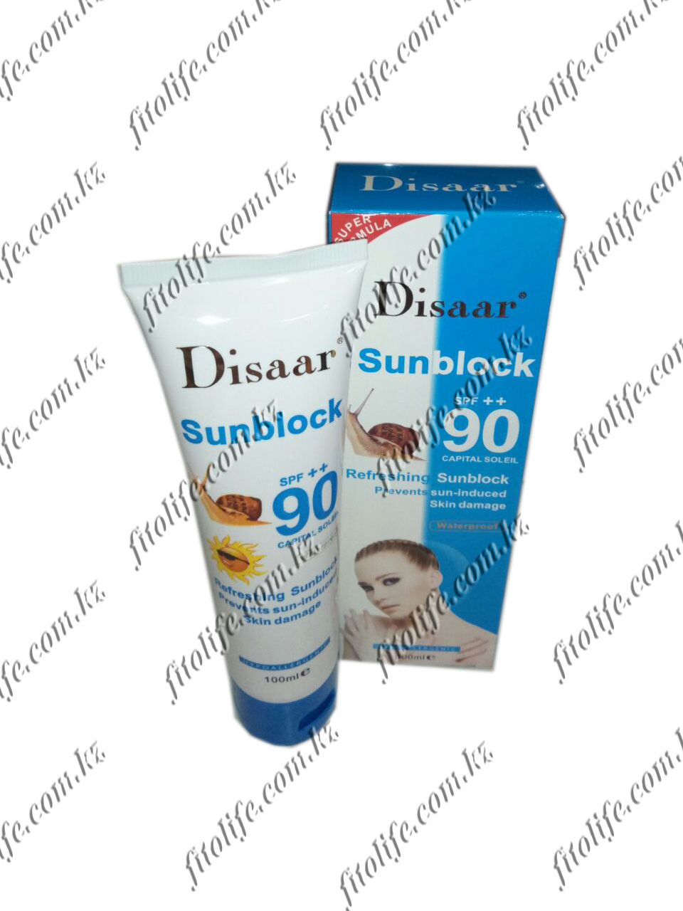 Солнцезащитный крем "Disaar" SPF++ 90