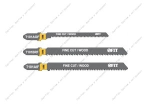 Набор полотен д/электролобзика, 6 шт (T101BRFx2; T101AOF x2; T101AIF x2) (41012)