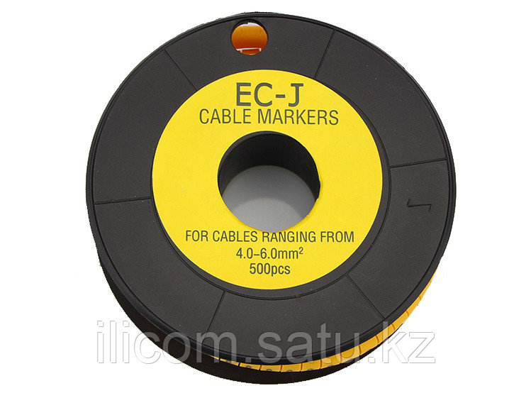 Маркер кабельный EC-J, символ " 1 ", 500 шт/roll