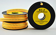 Маркер кабельный EC-J, символ " C ", 500 шт/roll