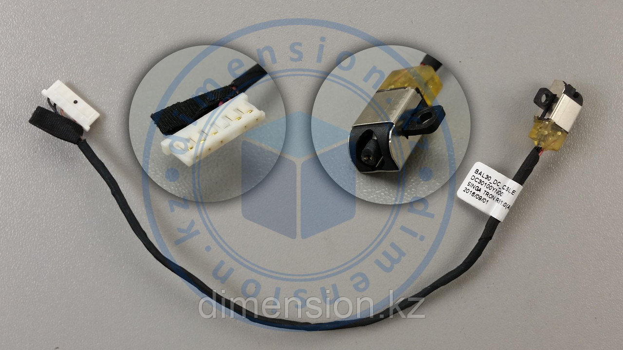 Разъем, гнездо, порт питания для  DELL Inspiron 15 5565 5567 0R6RKM