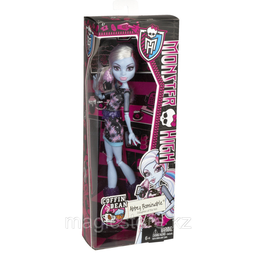 Кукла Monster High Эбби Боминейбл Кофейное зернышко Abbey Bominable Coffin Bean Doll - фото 8 - id-p51629128