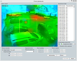 TRASSIR Heat Map on Map