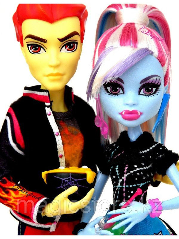 Набор кукол Monster High Хит Бернс и Эбби Боминэйбл Classroom Heats Burns and Abbey Bominable - фото 8 - id-p51629340