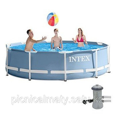 Каркасный бассейн "Intex 28702" Prism Frame 305х76см + фильтр-насос