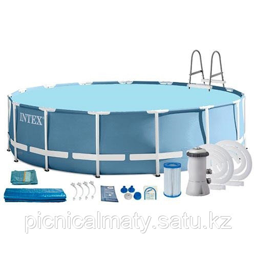 Сборно-разборный каркасный бассейн 457х122 см. Intex 28736