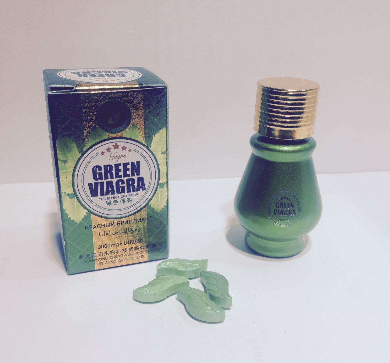 Препарат для потенции "GREEN VIAGRA" (ЗЕЛЕНАЯ ВИАГРА), 10 таблеток