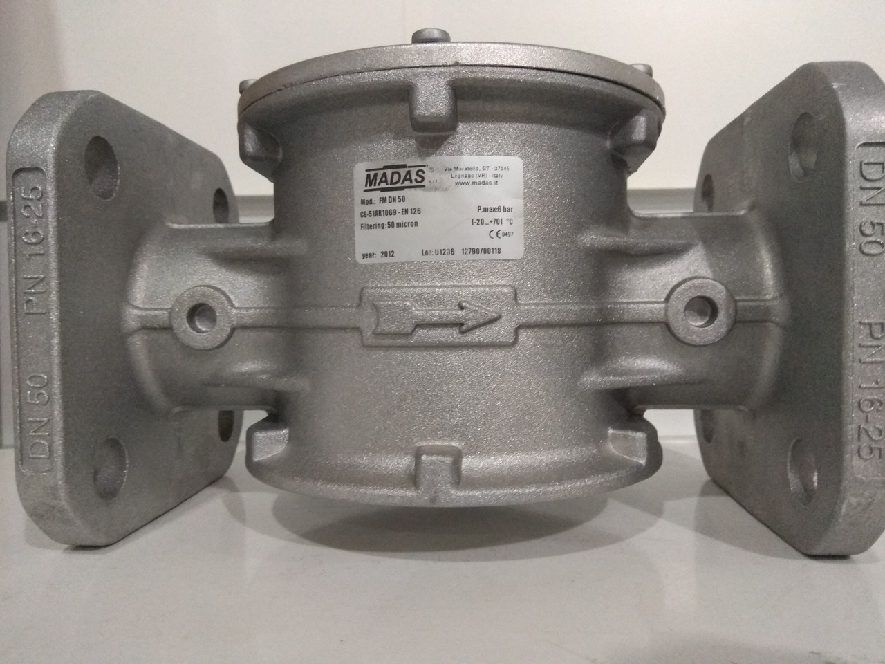 Купить Фильтр Газовый Madas Fgm050000 Самара