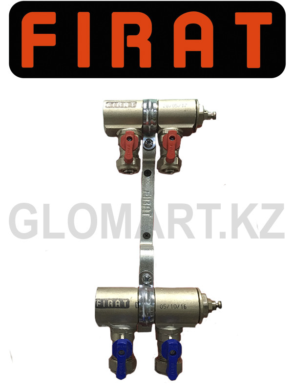 Коллектор отопления Фират 2 выхода (Firat) - фото 1 - id-p54112357