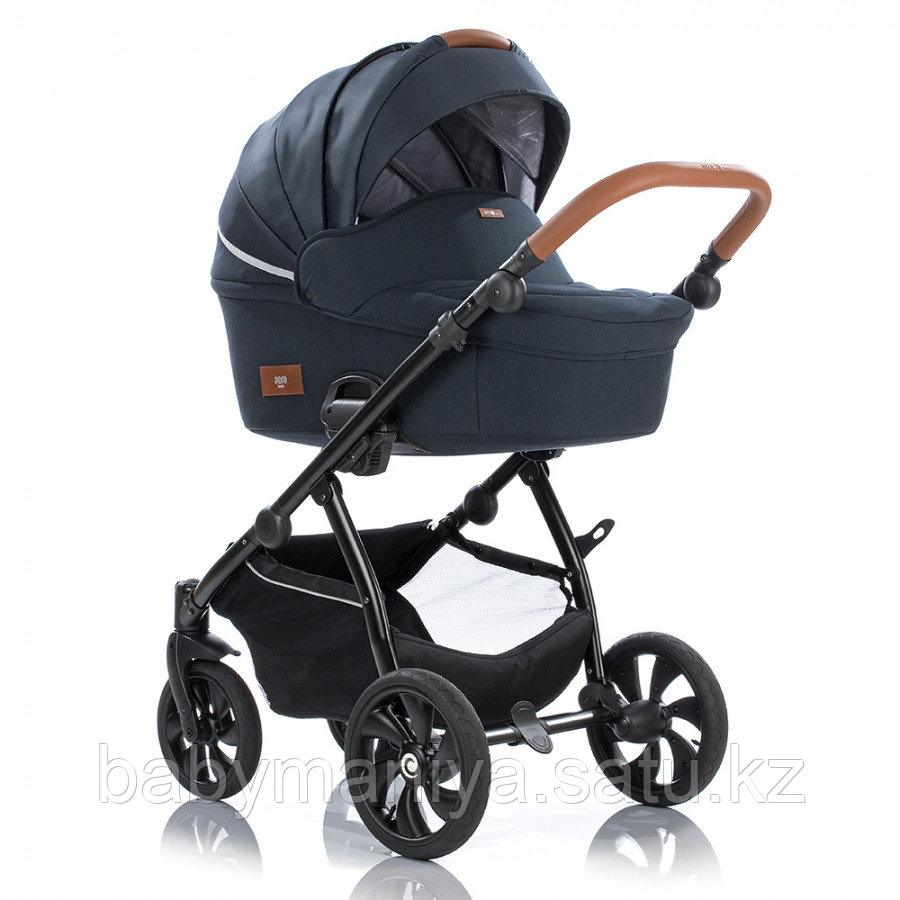 Коляска Tutis Aero 2 в 1 короб+прогулка Navy/сапфир