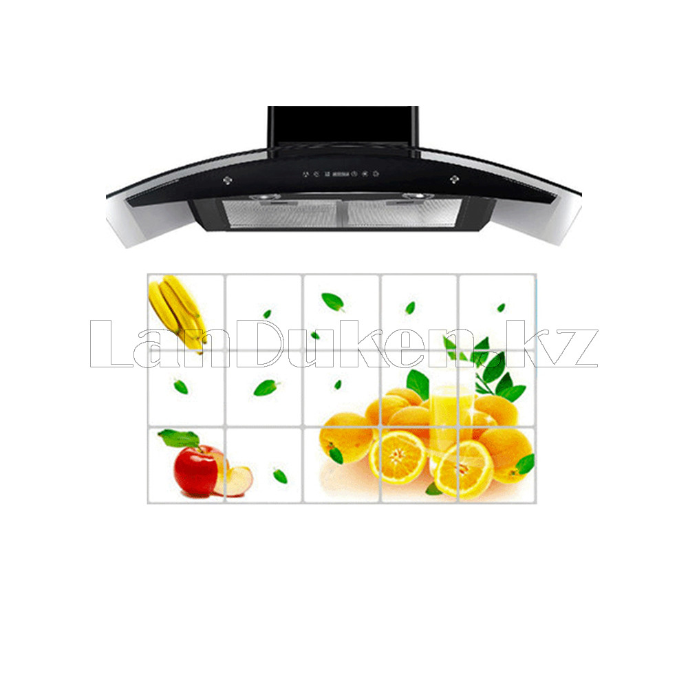 Кухонная наклейка на кафельную плитку 75х45 спелые фрукты TL-260 - фото 1 - id-p54024158