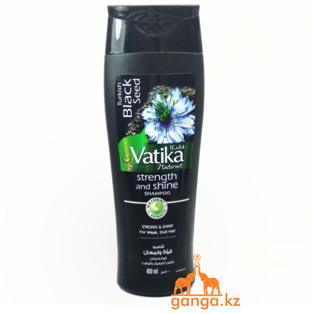 Шампунь с Черным Тмином Ватика (Black Seed Vatika DABUR), 400 мл